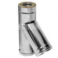 Сэндвич тройник 135° Ferrum из нержавеющей стали d220х300